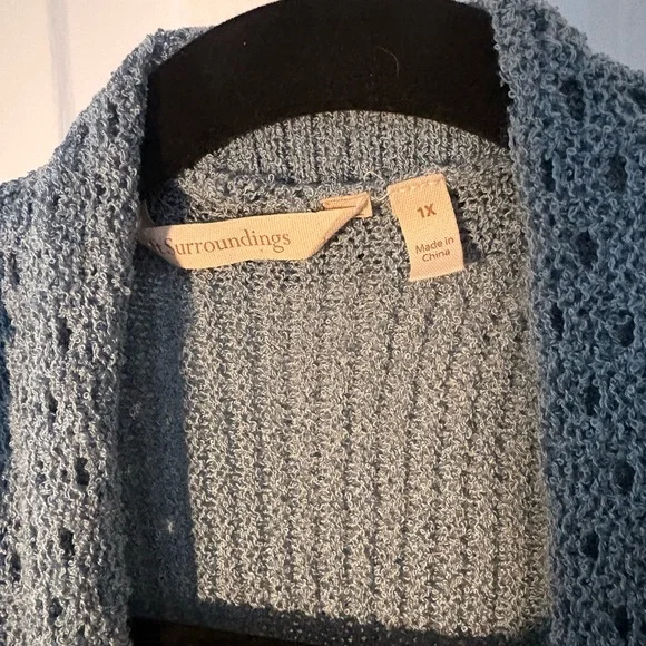 Soft Surroundings Shawl Collar Women's Cardigan - Picture 2 of 8